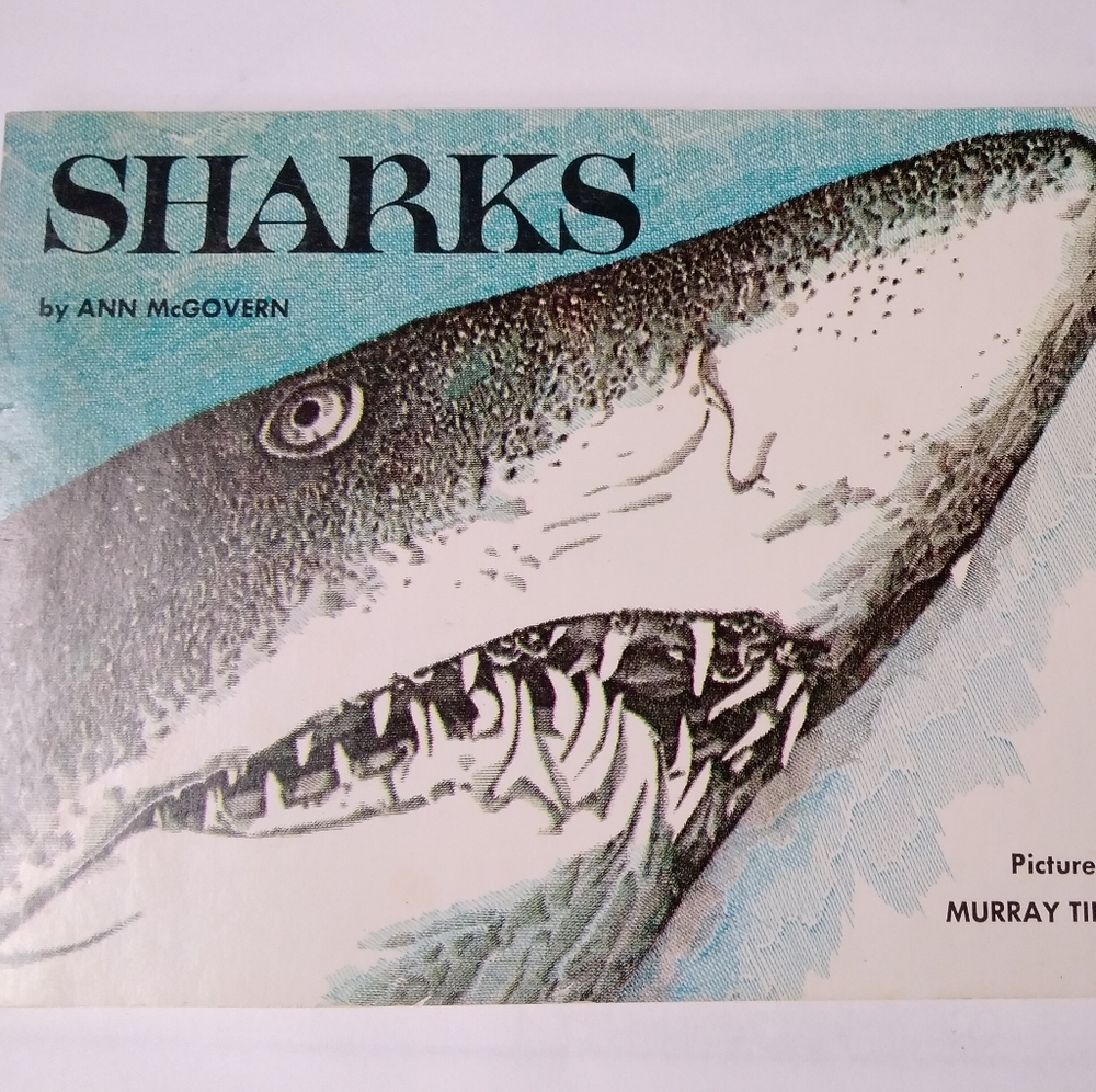Sharks Book by Ann McGovern and Murray Tinkelman
